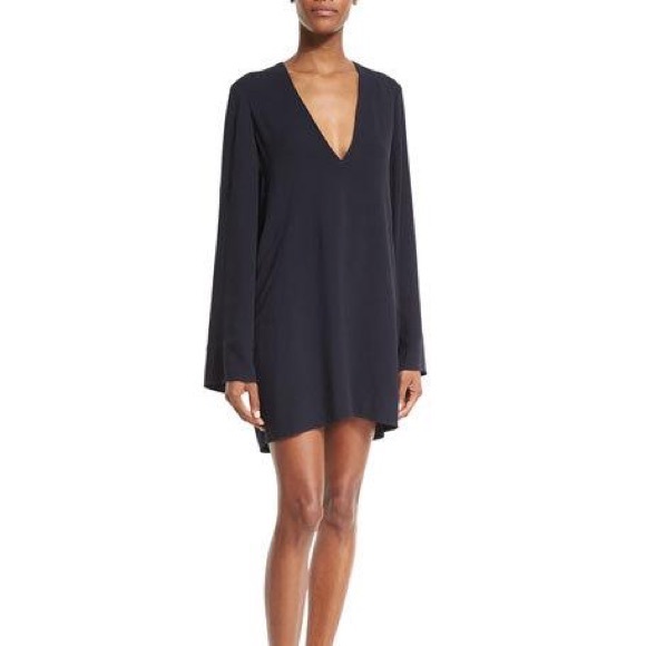 Helmut Lang crepe shift dress